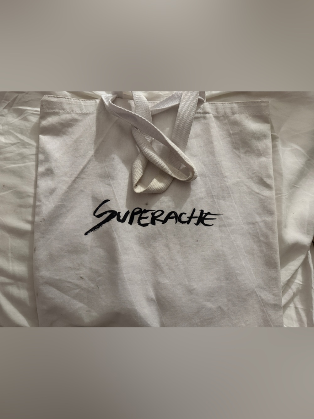 Conan Gray Superache White Canvas Tote